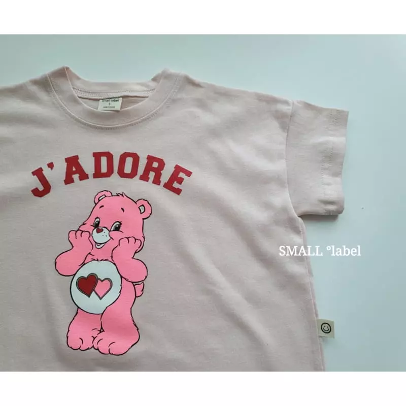 Small Label - Korean Children Fashion - #Kfashion4kids - Pink Bear Tee - 3