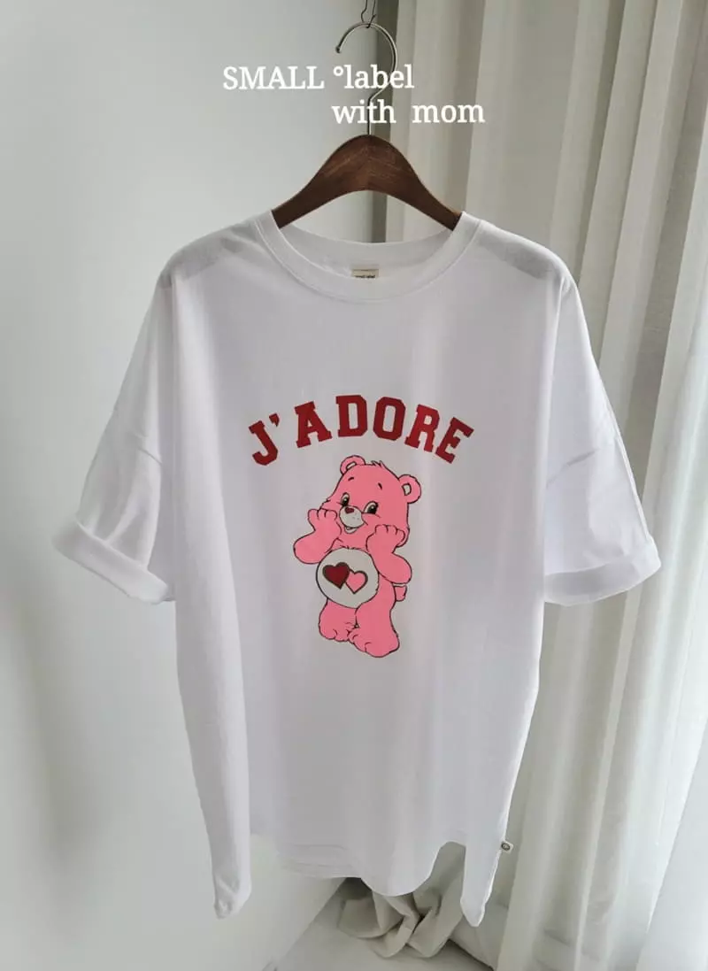 Small Label - Korean Children Fashion - #stylishchildhood - Pink Bear Tee - 10