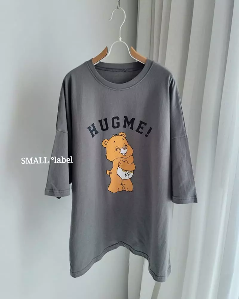 Small Label - Korean Women Fashion - #momslook - Hug Bear Tee Mom - 10