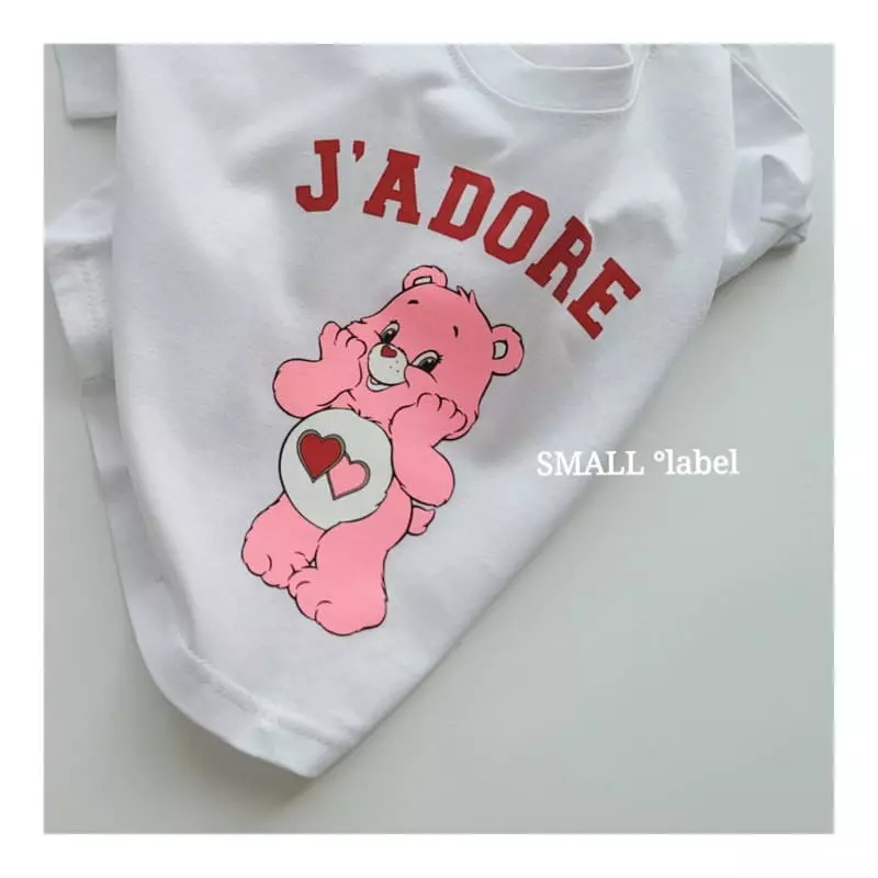 Small Label - Korean Women Fashion - #thatsdarling - Pink Bear Tee Mom - 6