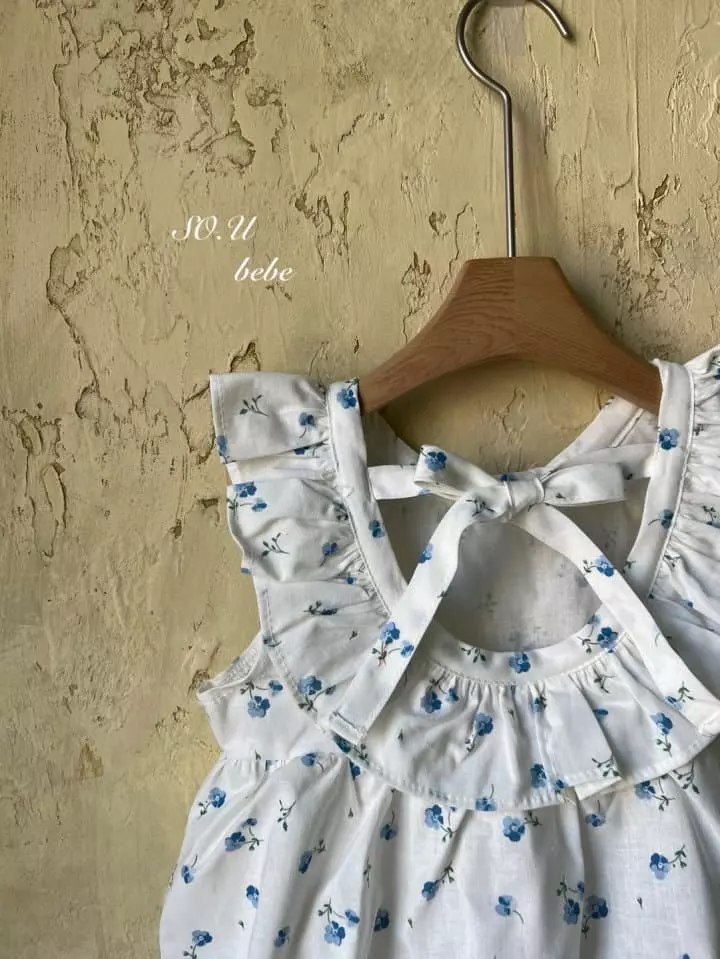 So U - Korean Baby Fashion - #babylifestyle - U Line Frill Bodysuit - 8