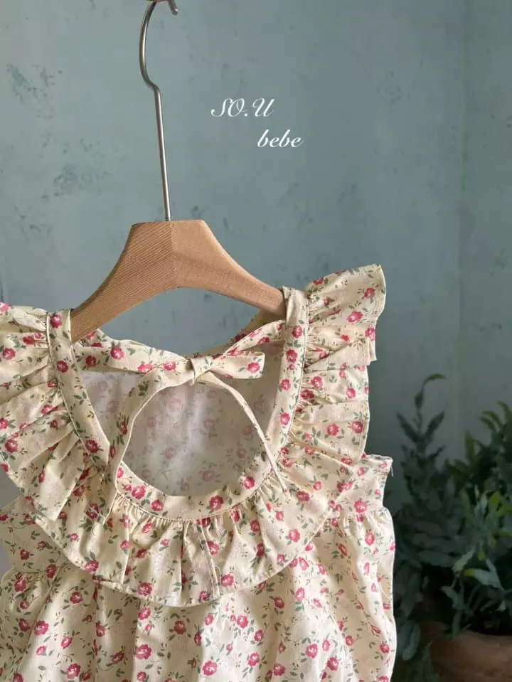 So U - Korean Baby Fashion - #babyootd - U Line Frill Bodysuit - 10