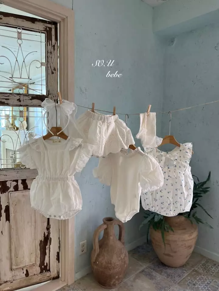 So U - Korean Baby Fashion - #babyoutfit - Apron Less Bloomer - 9