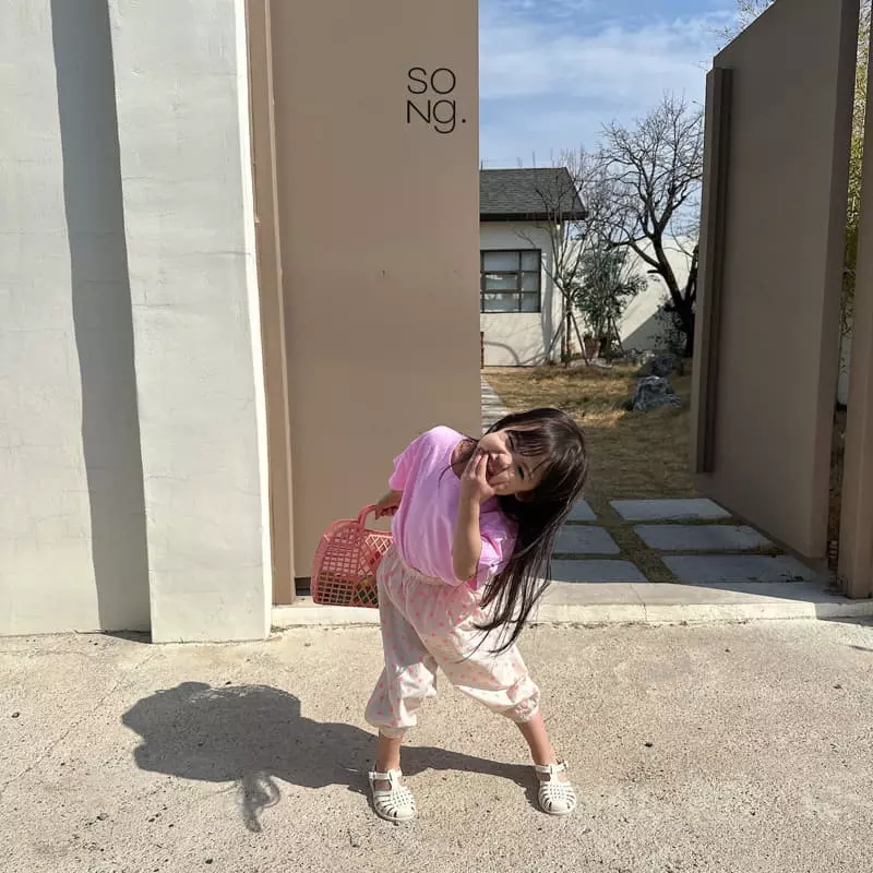 Song - Korean Children Fashion - #Kfashion4kids - Dot Pants - 3