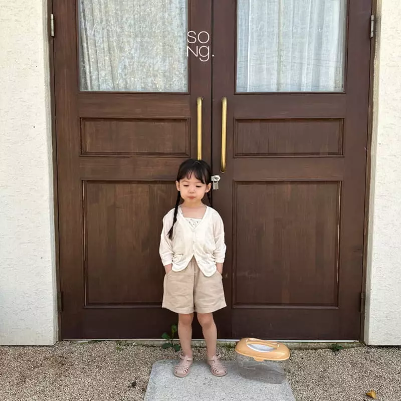 Song - Korean Children Fashion - #childrensboutique - Linen Loose Cardigan - 9