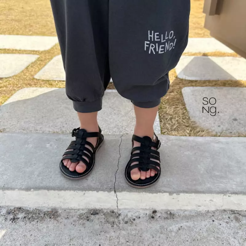 Song - Korean Children Fashion - #designkidswear - Hello Slit Pants - 8