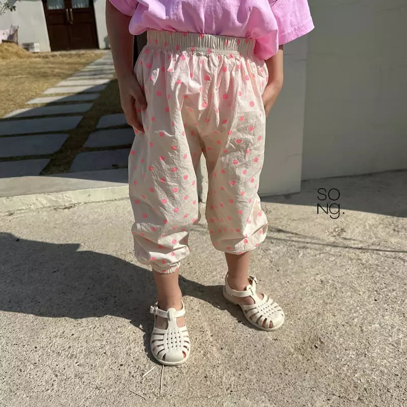 Song - Korean Children Fashion - #kidzfashiontrend - Dot Pants - 2