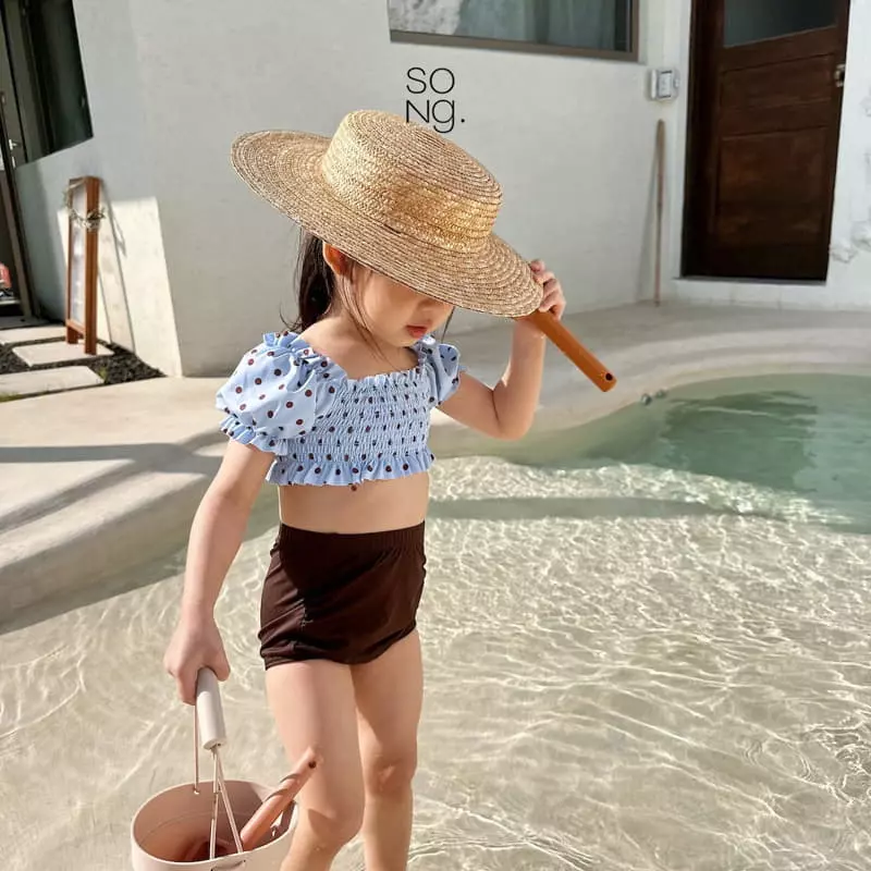 Song - Korean Children Fashion - #minifashionista - Lovely Swim Set - 9