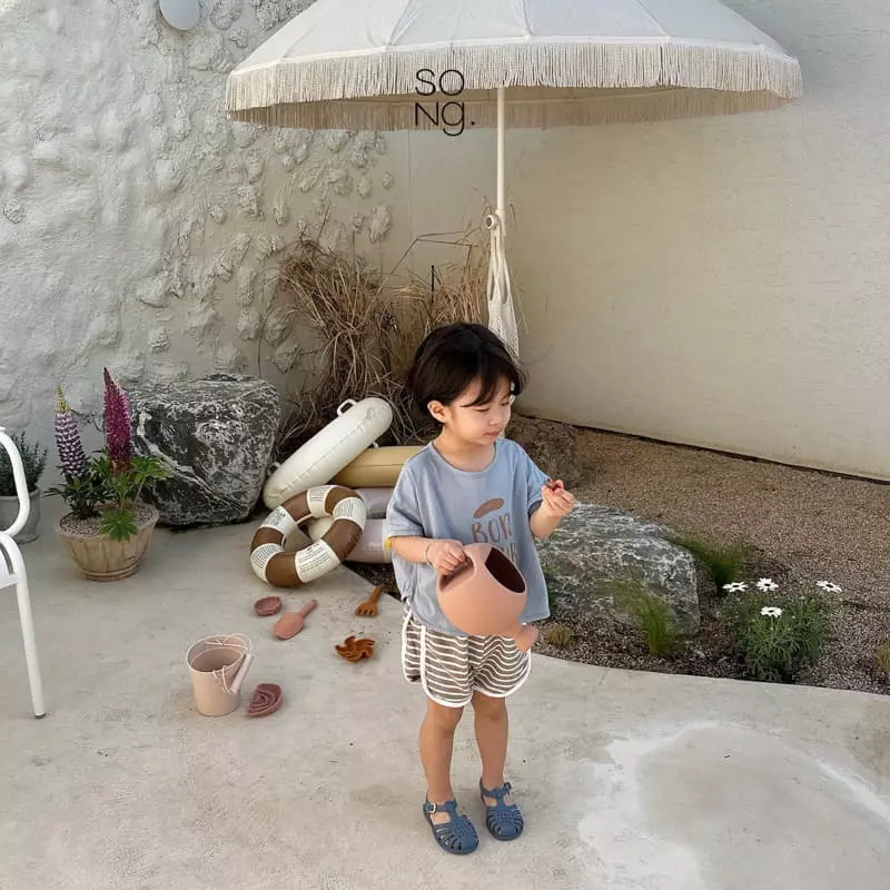 Song - Korean Children Fashion - #todddlerfashion - Momo Terry Pants - 11