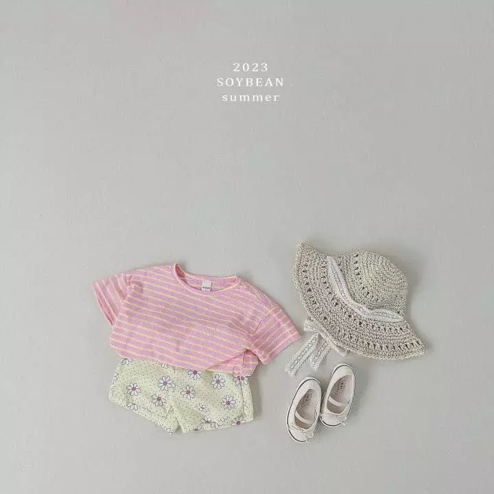 Soybean - Korean Children Fashion - #Kfashion4kids - Vivid Stripes Tee - 7