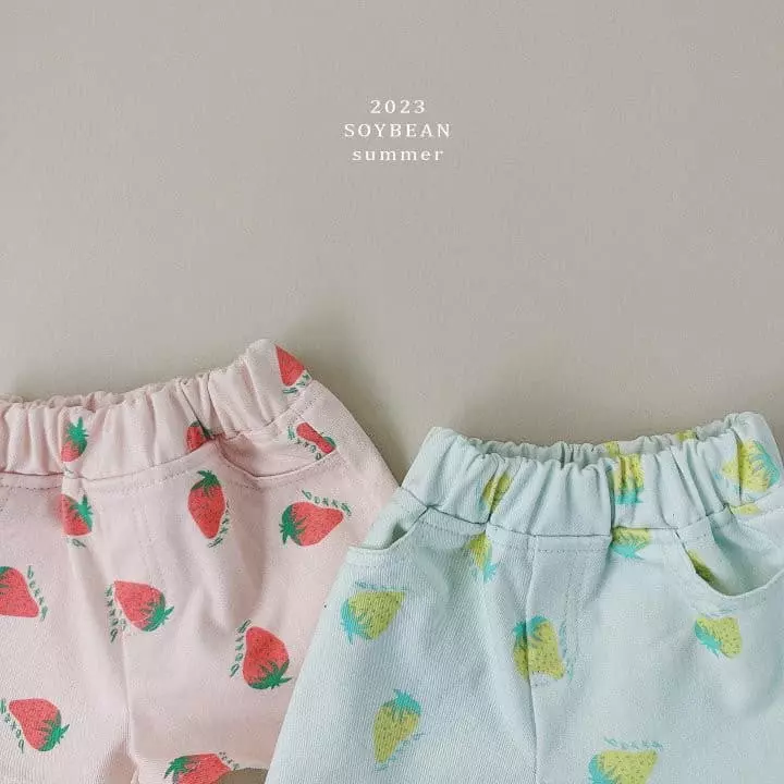 Soybean - Korean Children Fashion - #Kfashion4kids - Ten Strawberry Shorts - 5
