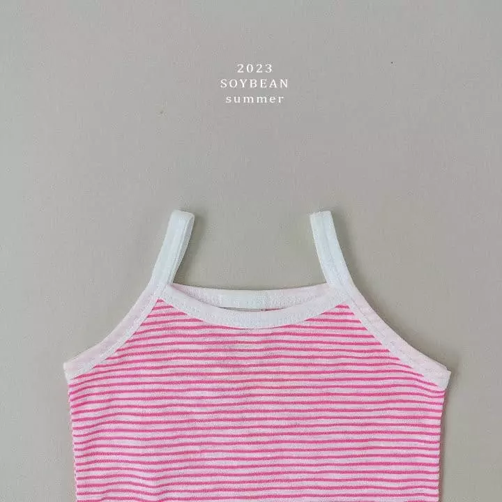 Soybean - Korean Children Fashion - #Kfashion4kids - Minimi String Sleeveless - 7