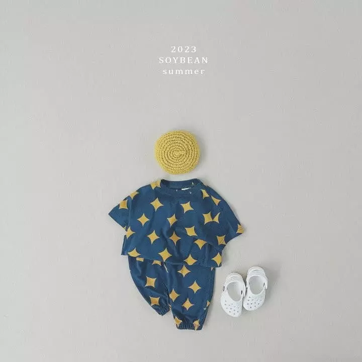 Soybean - Korean Children Fashion - #Kfashion4kids - Twrinkle Top Bottom Set