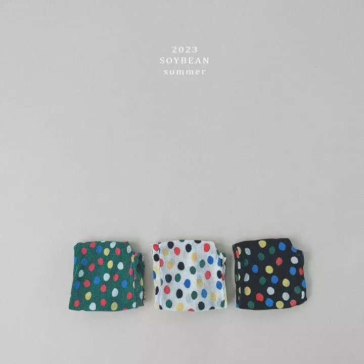 Soybean - Korean Children Fashion - #childofig - Dot Pleats Pants - 5