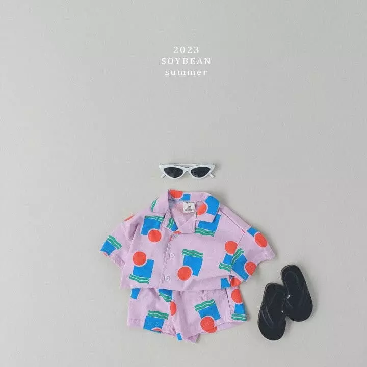 Soybean - Korean Children Fashion - #childofig - Island Top Bottom Set