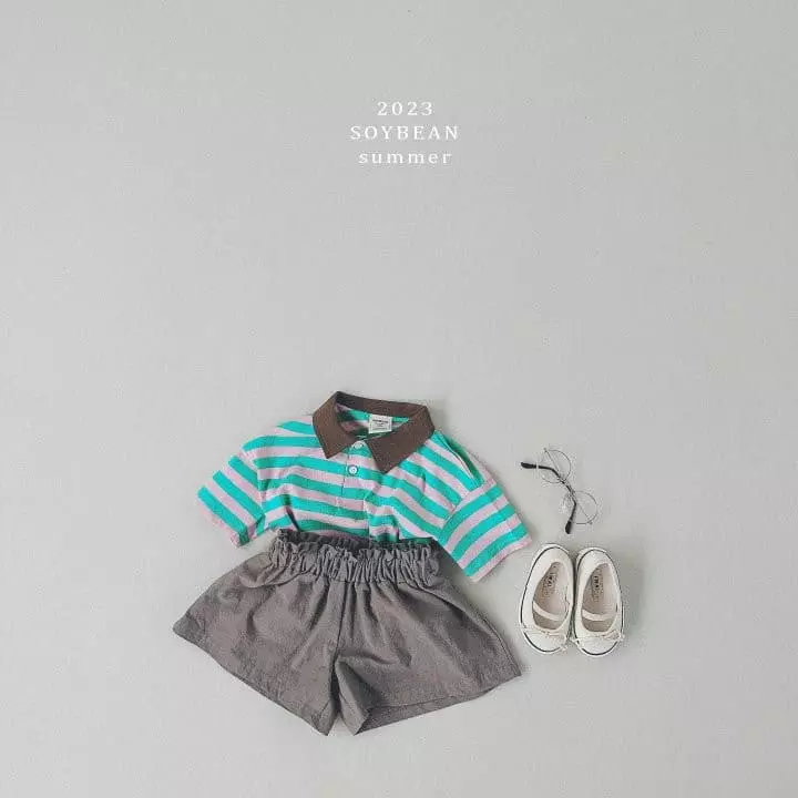 Soybean - Korean Children Fashion - #childofig - Shirring Skirt Pants - 2