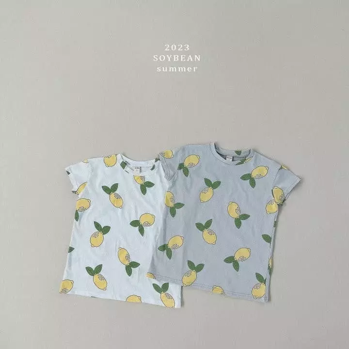 Soybean - Korean Children Fashion - #childofig - Lemon Long One-piece - 4