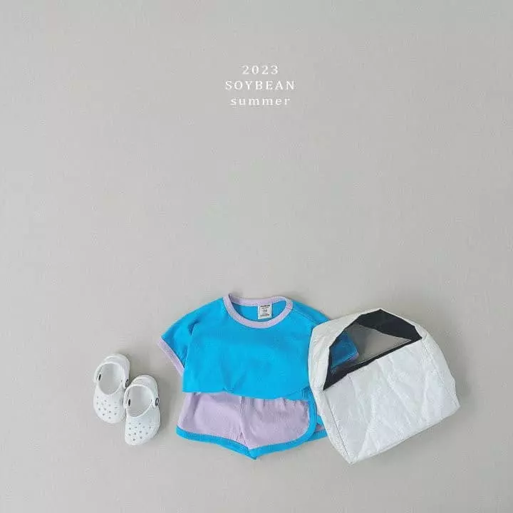 Soybean - Korean Children Fashion - #designkidswear - Macaroon Top Bottom Dry - 7