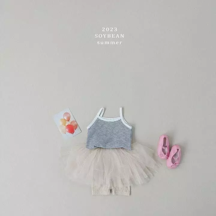 Soybean - Korean Children Fashion - #designkidswear - Minimi String Sleeveless