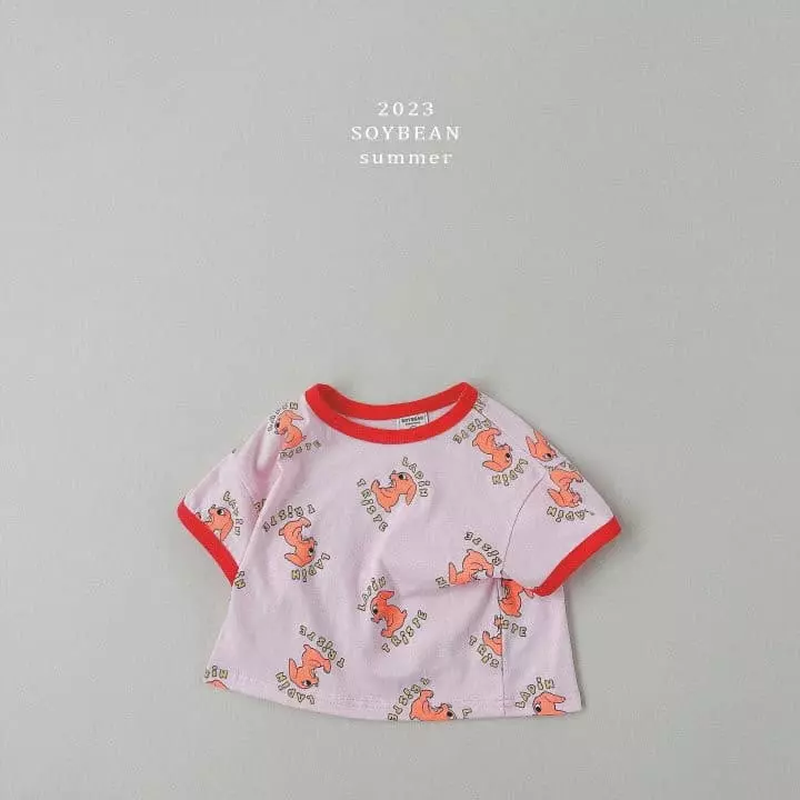 Soybean - Korean Children Fashion - #designkidswear - Bunnt Piping Top Bottom Set - 5
