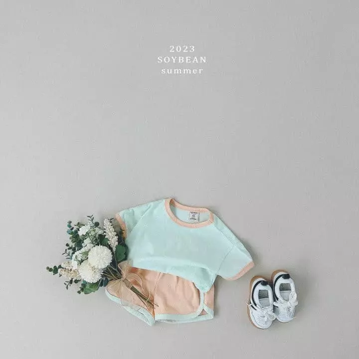 Soybean - Korean Children Fashion - #discoveringself - Macaroon Top Bottom Dry - 8