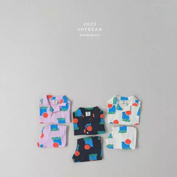 Soybean - Korean Children Fashion - #designkidswear - Island Top Bottom Set - 4