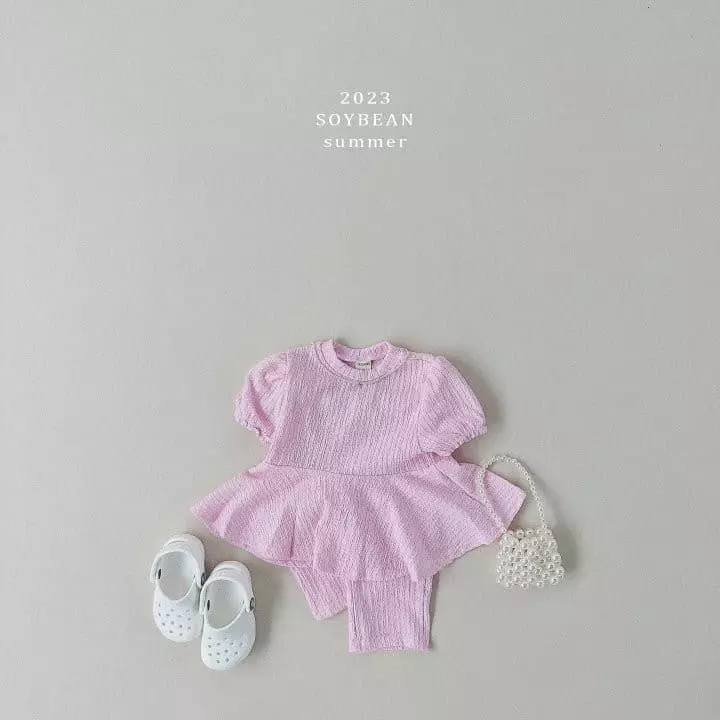 Soybean - Korean Children Fashion - #discoveringself - Princess Top Bottom Set - 2
