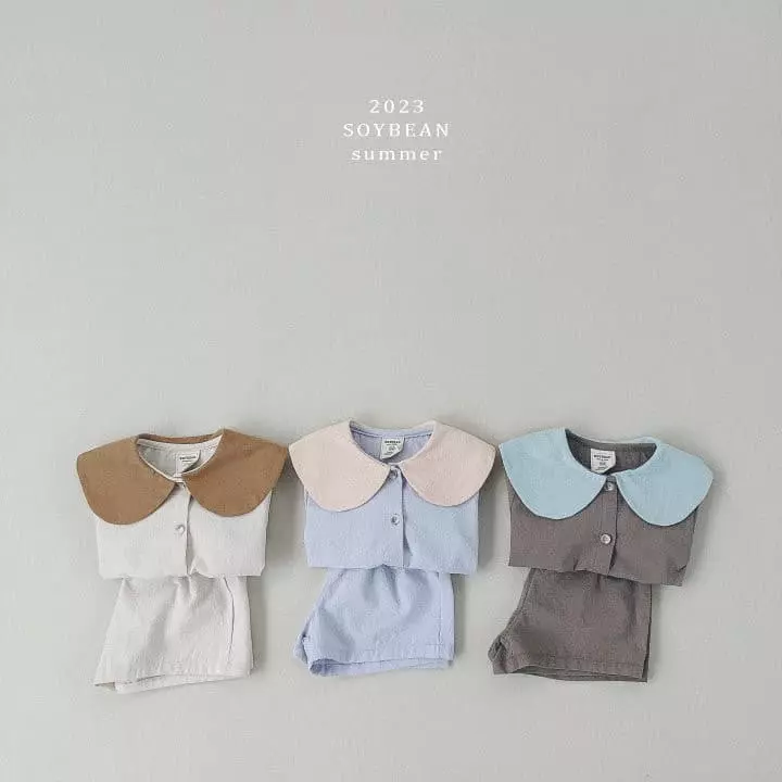 Soybean - Korean Children Fashion - #fashionkids - Jelly Bean Top Bottom Set - 6