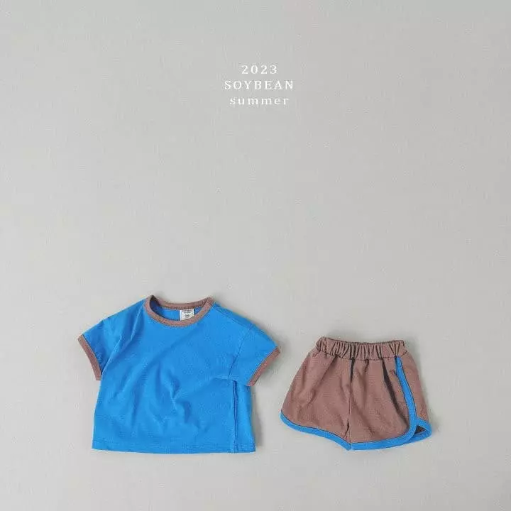 Soybean - Korean Children Fashion - #fashionkids - Macaroon Top Bottom Dry - 9