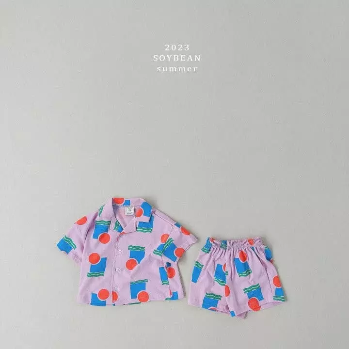Soybean - Korean Children Fashion - #fashionkids - Island Top Bottom Set - 5