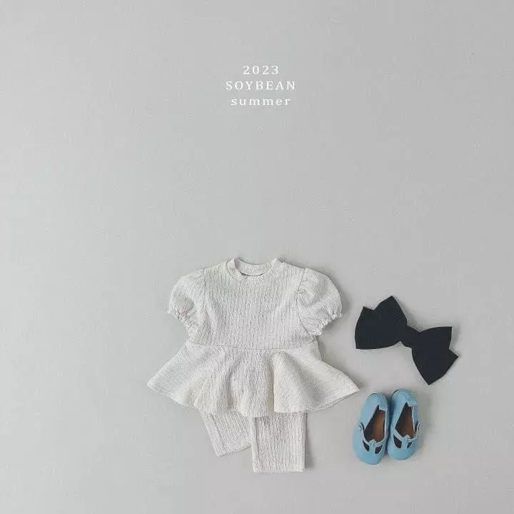 Soybean - Korean Children Fashion - #fashionkids - Princess Top Bottom Set - 3