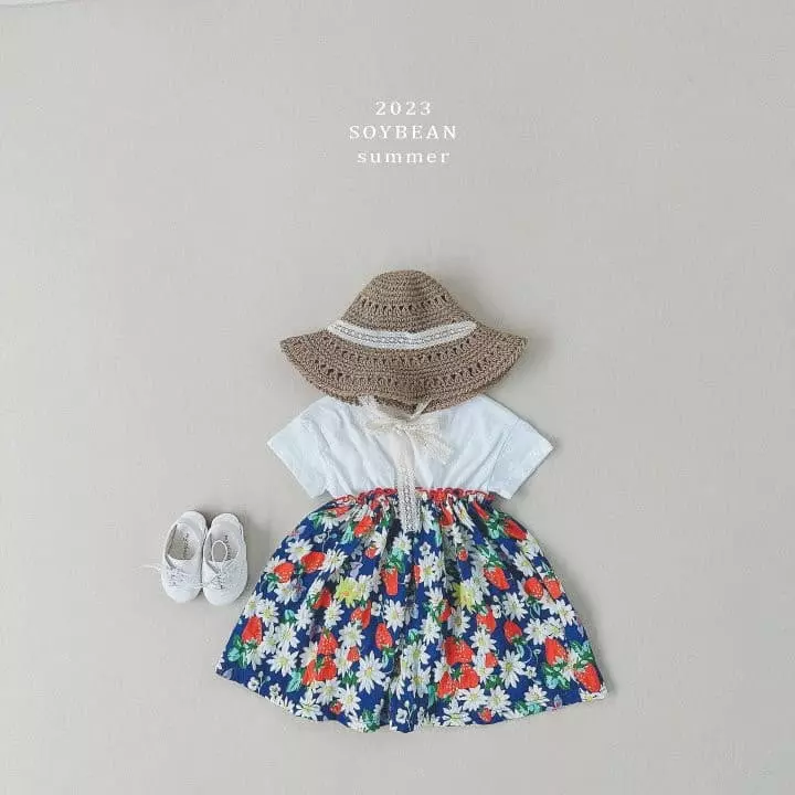 Soybean - Korean Children Fashion - #fashionkids - Lace Straw Hat