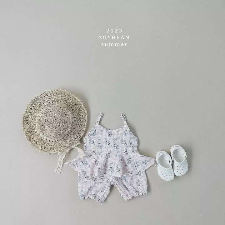 Soybean - Korean Children Fashion - #kidsshorts - Lace Straw Hat - 2