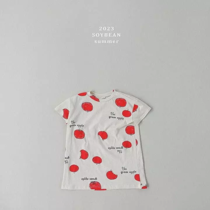 Soybean - Korean Children Fashion - #fashionkids - Apple Long One-piece - 4