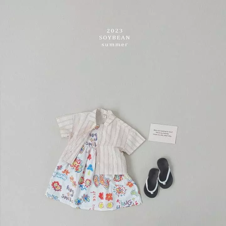 Soybean - Korean Children Fashion - #kidsstore - Wide Shirt