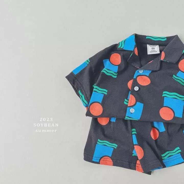Soybean - Korean Children Fashion - #kidsstore - Island Top Bottom Set - 7