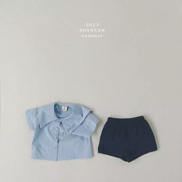 Soybean - Korean Children Fashion - #kidzfashiontrend - School Top Bottom Set - 3