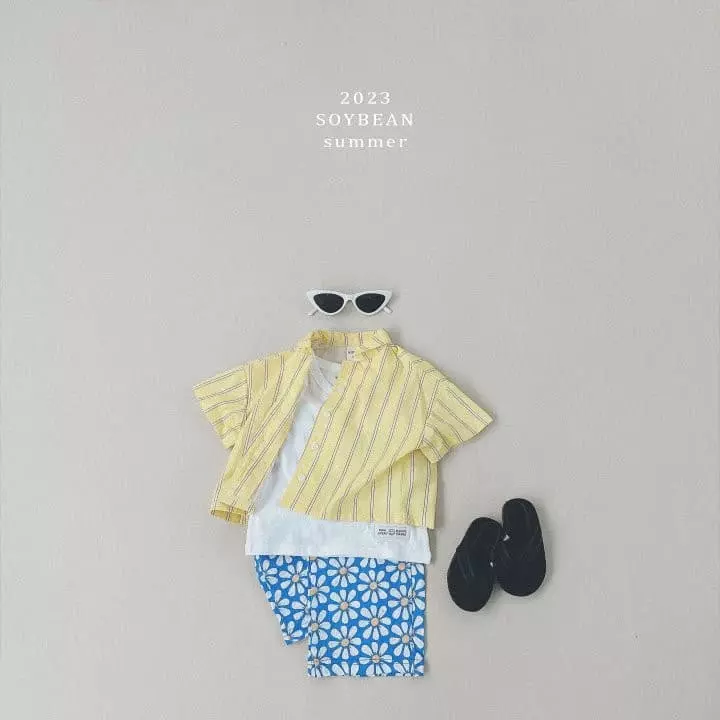 Soybean - Korean Children Fashion - #kidzfashiontrend - Wide Shirt - 2