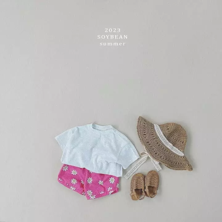 Soybean - Korean Children Fashion - #Kfashion4kids - Piping Flower Shorts - 4