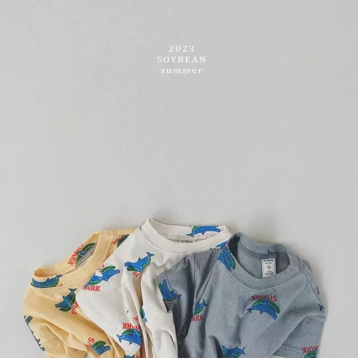 Soybean - Korean Children Fashion - #littlefashionista - Jaws Tee - 5