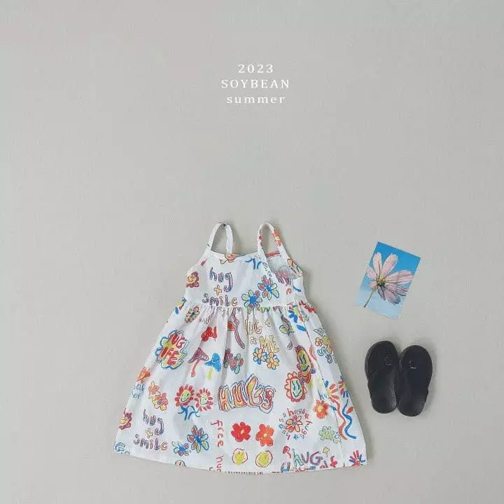 Soybean - Korean Children Fashion - #littlefashionista - Summer String One-piece - 3
