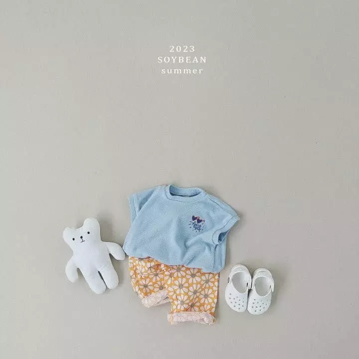 Soybean - Korean Children Fashion - #littlefashionista - Crop Terry Tee - 3