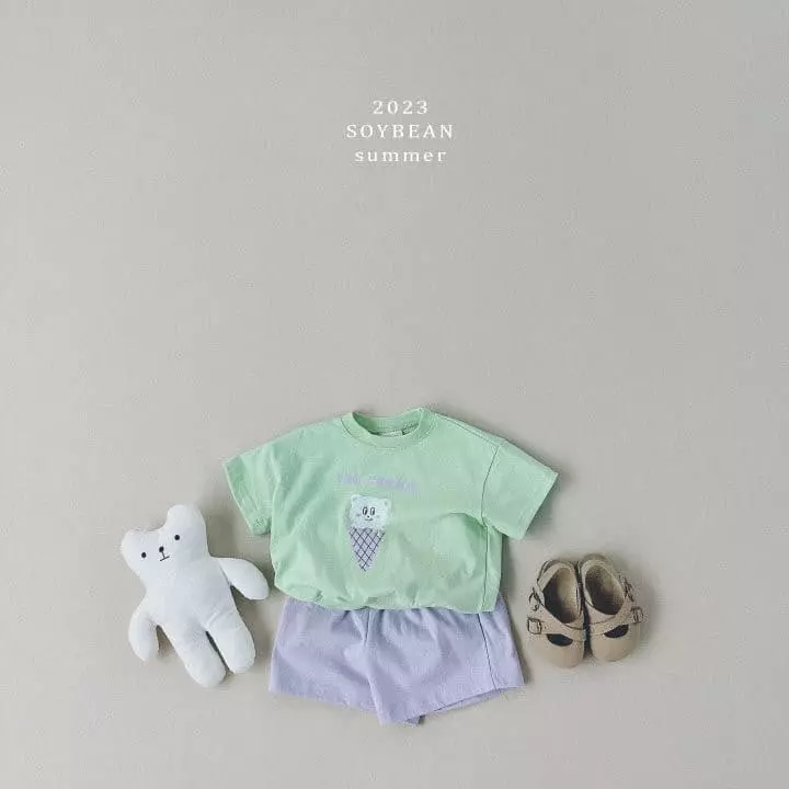 Soybean - Korean Children Fashion - #magicofchildhood - Color Top Bottom Set