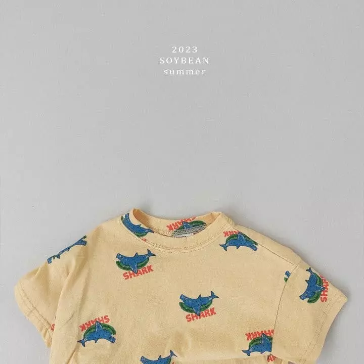 Soybean - Korean Children Fashion - #magicofchildhood - Jaws Tee - 6
