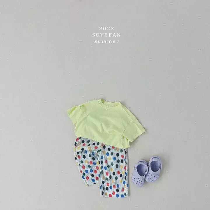 Soybean - Korean Children Fashion - #prettylittlegirls - Dot Pleats Pants - 3