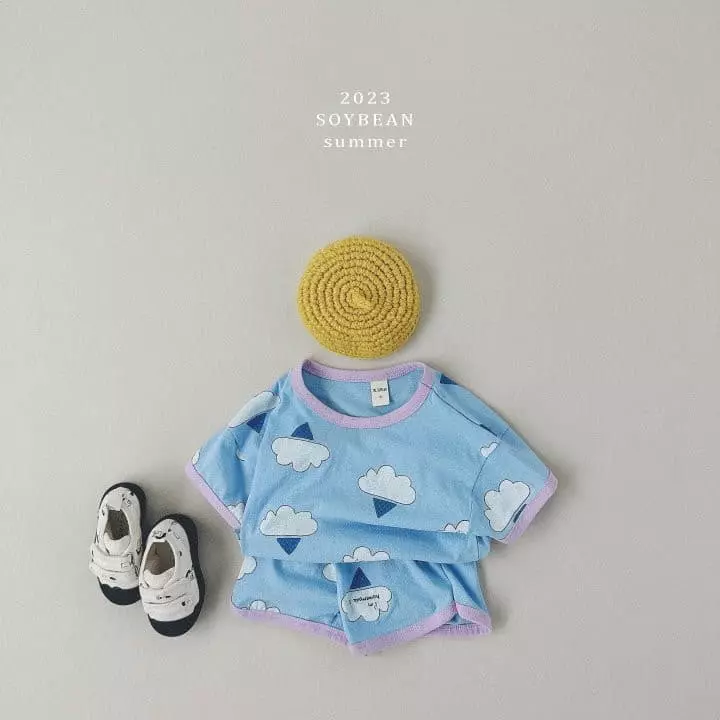 Soybean - Korean Children Fashion - #prettylittlegirls - Ice Cream Top Bottom Set - 2