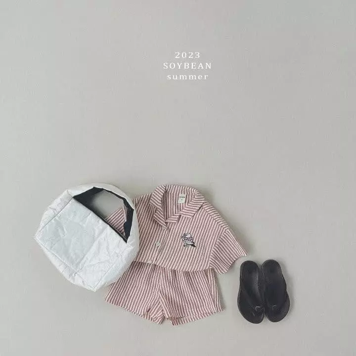 Soybean - Korean Children Fashion - #prettylittlegirls - Donut Top Bottom Set - 3
