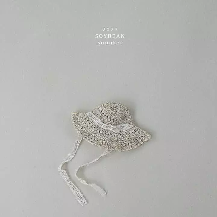 Soybean - Korean Children Fashion - #prettylittlegirls - Lace Straw Hat - 9