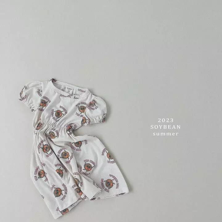 Soybean - Korean Children Fashion - #stylishchildhood - Cracker One-piece - 3