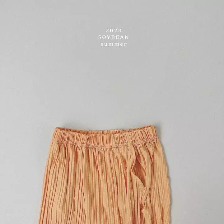 Soybean - Korean Women Fashion - #thatsdarling - Sharlang Wrinkle Pants Mom - 4